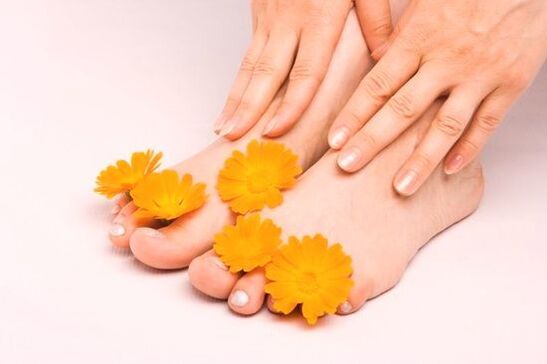 healthy feet after treatment for a fungal infection